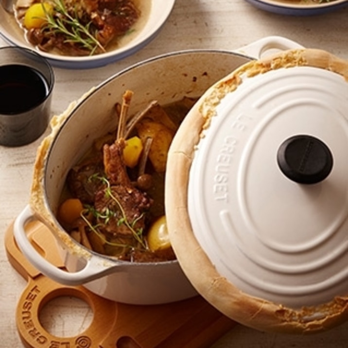 ル クルーゼ公式 羊肉のココット蒸し レシピ 作り方 By ル クルーゼ公式ショップ 楽天レシピ